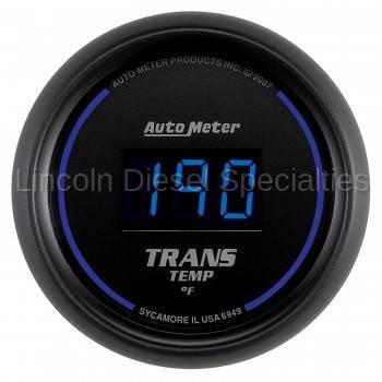 Auto Meter Cobalt Digital Series, 21/16" Transmission Temperature, 0-340 °F (Universal)
