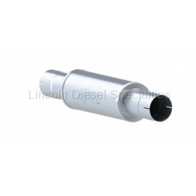 MBRP - MBRP Universal High Flow Performance Muffler 4" Inlet /Outlet 24" Body 30" Overall, T409 - Image 2