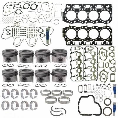 Mahle Motorsports Complete Master Engine Rebuild Kit w/Performance Cast Pistons, With/.075 Pockets (2001-2005)