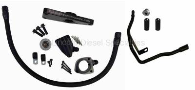 Cooling System - Thermostats, Water Pumps, Housings, Parts - Fleece - Fleece Performance Coolant By-Pass Kit (2006-2007)