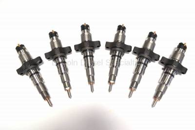 Fuel System - Injection Pumps - Lincoln Diesel Specialities - 6.7L OEM New Fuel Injectors 200% Over (2007.5-2012)*