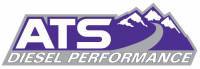 ATS Diesel Performance - ATS Performance Duramax Turbo Pedestal, Shorty T-3 Flange, Ceramic Coated Black (2001-2010)