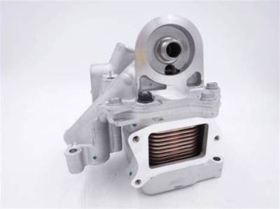 Engine - Components - GM - GM OEM L5P Duramax Engine Oil Cooler (2017-2019) (2001-2016 With Mods)