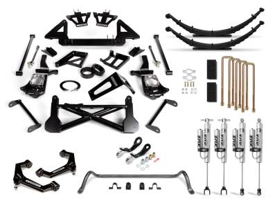 Cognito 10-Inch Performance Lift Kit with Fox PSRR 2.0 for 2011-2019 Silverado/Sierra 2500/3500 2WD/4WD