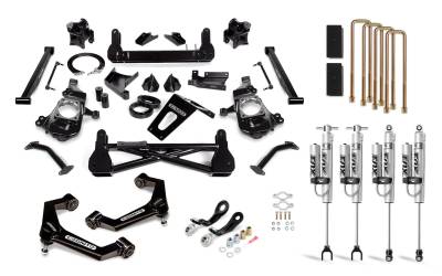 17-24 L5P Duramax - Suspension - Cognito MotorSports - Cognito 7-Inch Performance Lift Kit with Fox PSRR 2.0 Shocks For 20-23 Silverado/Sierra 2500/3500 2WD/4WD////////