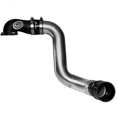 03-07 6.0 Powerstroke - Air Intake - S&B Filters - S&B 03-04 6.0L Intake Elbow /COLD SIDE IC PIPE & BOOTS (2003-2004)*