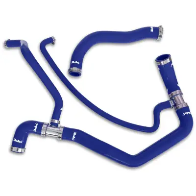 Cooling System - Hoses, Hose Kits, Pipes & Clamps - Pacific Performance Engineering - PPE Performance Silicone Upper and Lower Coolant Hose Kit, Blue (2001-2005)