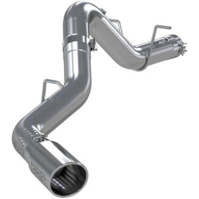 MBRP DURAMAX L5P, 4" DPF Back Exhaust System, Single Side Exit, w / Tip (2020-2023)