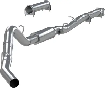 Exhaust Systems - 4 Inch Systems - MBRP - MBRP 4" Armor Lite Aluminized Steel CAT Back, Single Side Exit Exhaust System (2001-2005)