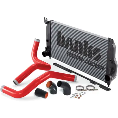 Banks Power Techni-Cooler Intercooler System, Duramax Red Boost Tubes (2004.5-2005)