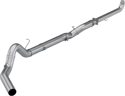 MBRP  PLM Series, 5" Down Pipe Back, Single Side, Exhaust System, AL, No Muffler, No Tip, Race Profile (2001-2004)