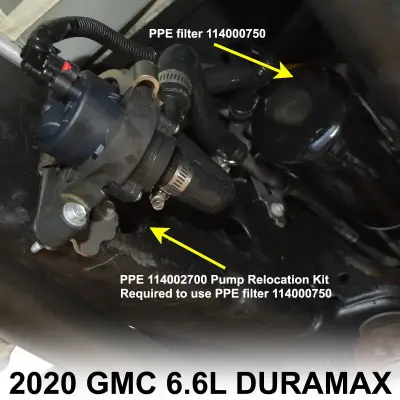 Pacific Performance Engineering - PPE GM L5P Duramax Fuel Coolant Pump Relocation Kit (2020-2024) - Image 2