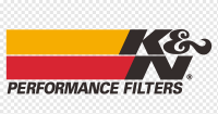 K&N  - K & N Replacement Air Filter Element  5"FLG, 8"B, 6-5/8"T, 7-1/2"H (Universal Clamp On)