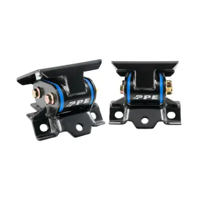 PPE GM 6.6L Duramax Engine Mount Kit with Silicone Bushings-Blue (2011-2016)