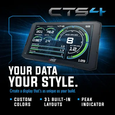 Edge - Edge Insight CTS4 Digital Gauge Touchscreen Monitor - Image 4